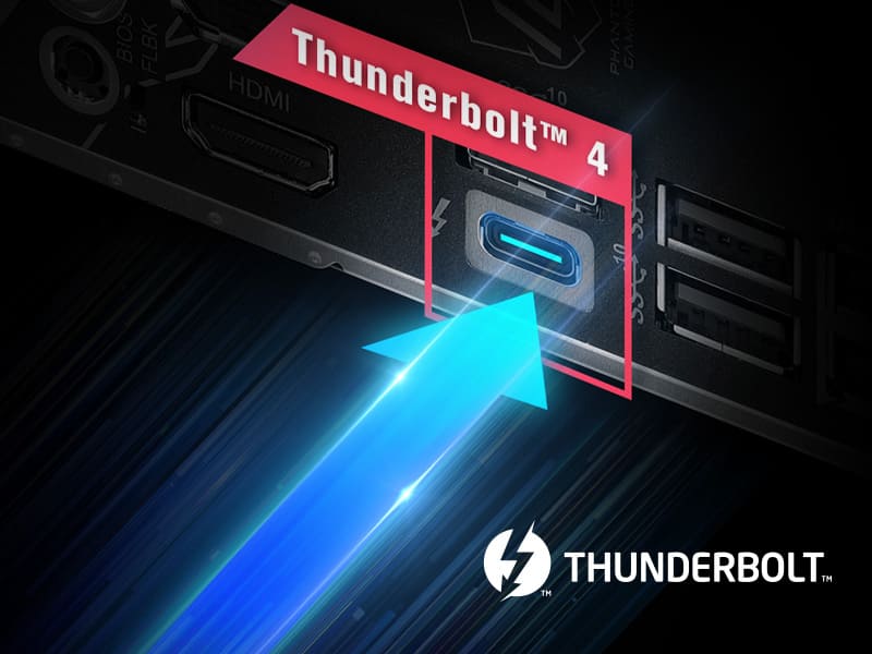 Thunderbolt™ 4/USB4 Type-C